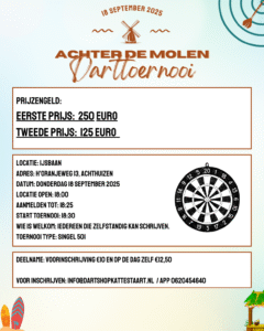 Achter de Molen Tentfeest Darttoernooi